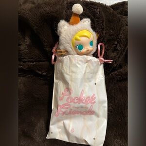 Baby Molly Pocket Friends Series Vinyl Plush Pendant Lt's Snack Time